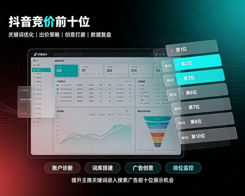 裕民抖音搜索竞价